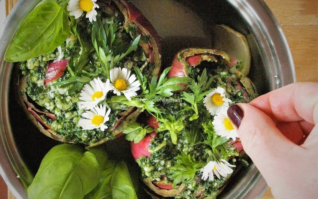 Carciofi Ripieni Metodo Magnani